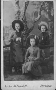 three little girls in Herkimer, NY