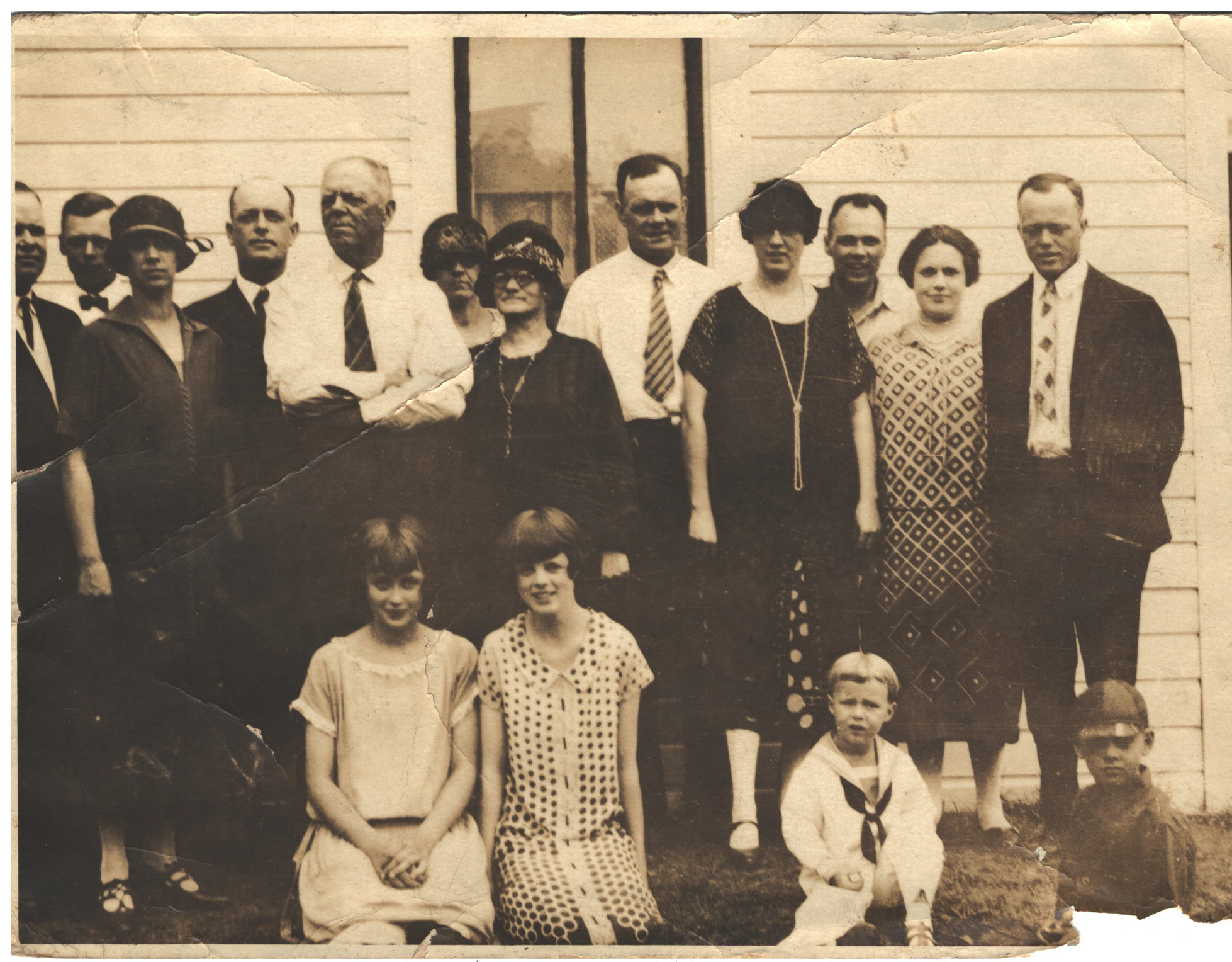 People gathered