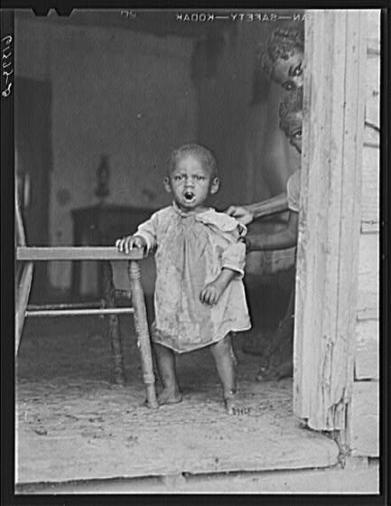 Youngest child of Edward Gant family, FSA (Farm Security...