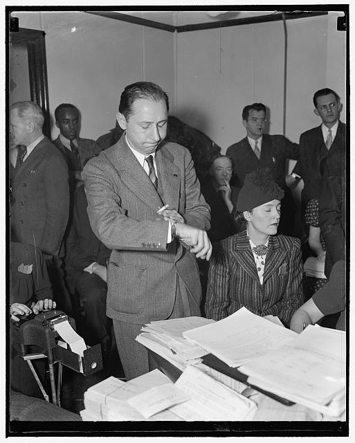 Protest WPA relief cuts. Washington, D.C., Dec .15. David...