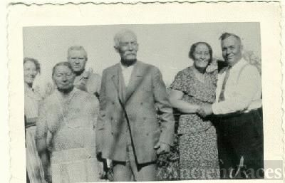 Amos Moses with married Children