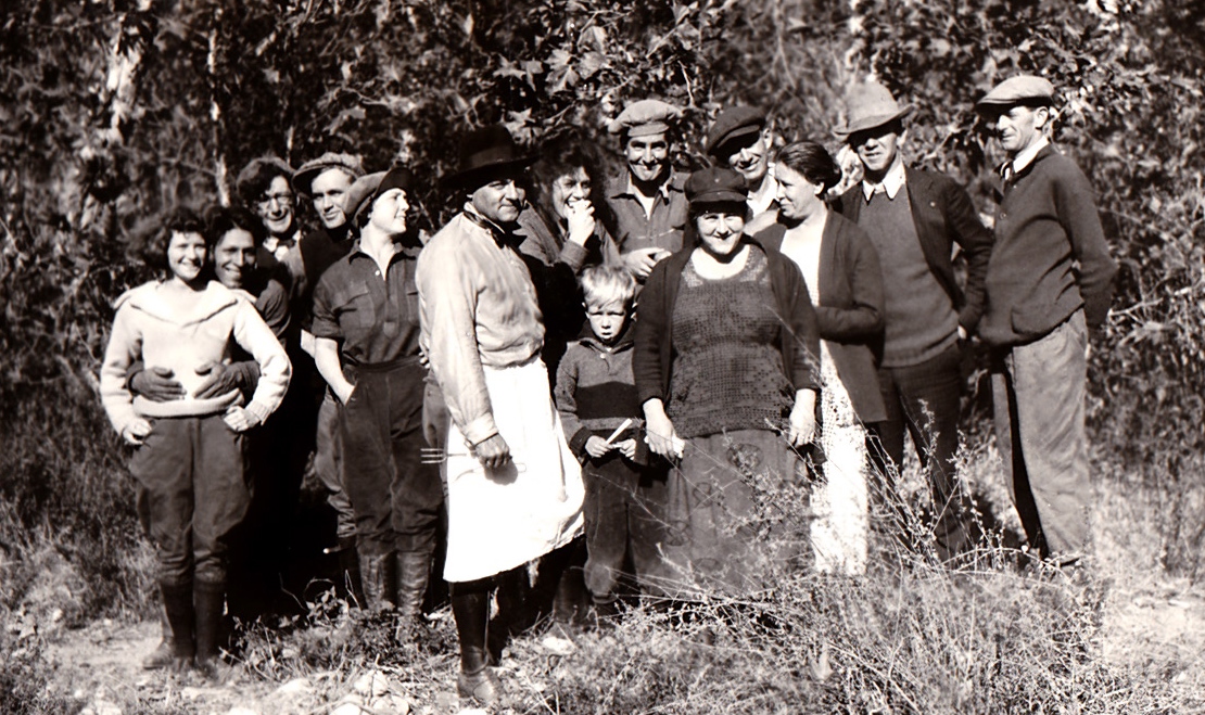 Family Photo in the Orchards