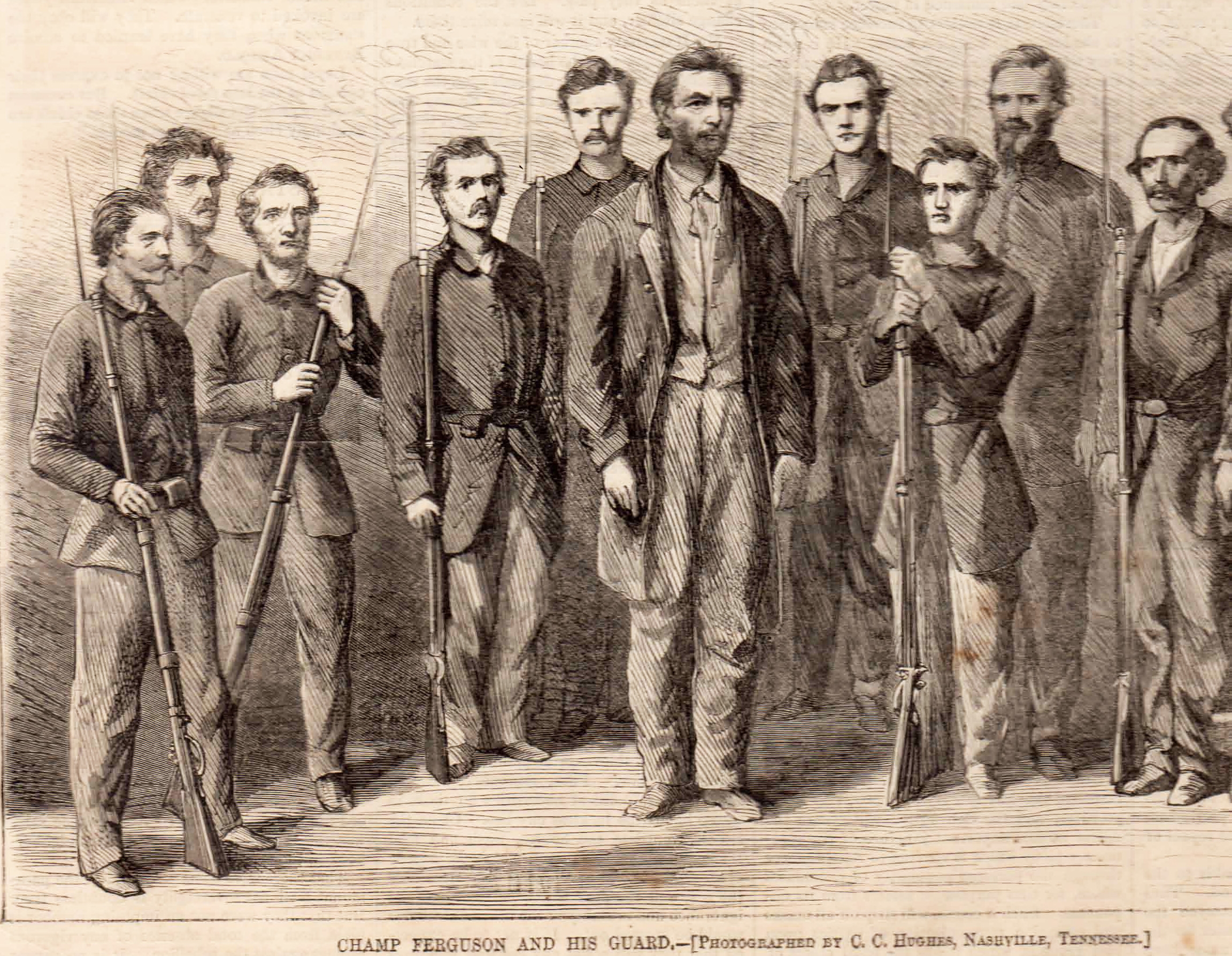 Champ Ferguson, Confederate, Civil War