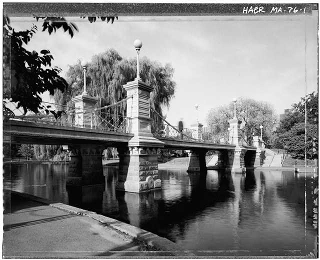 1. GENERAL OBLIQUE VIEW, FROM WEST BANK - Boston Public...