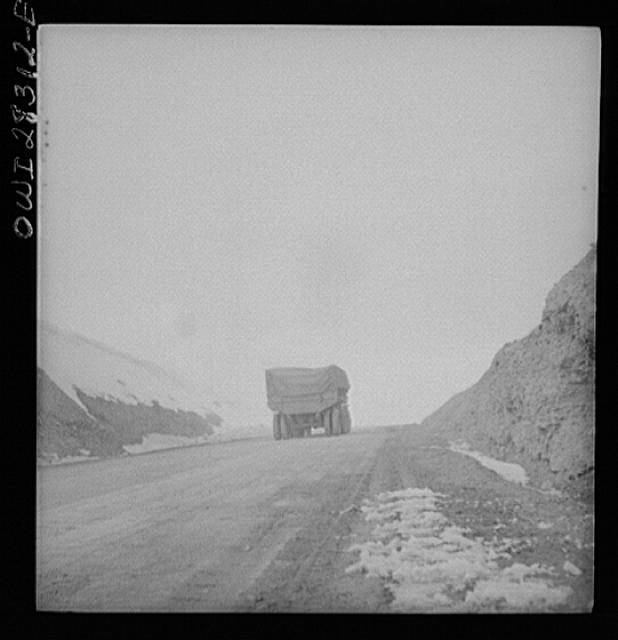 Somewhere on the Persian corridor. A United States Army...