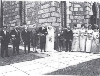 Unknown Wedding, Canada 1960"s