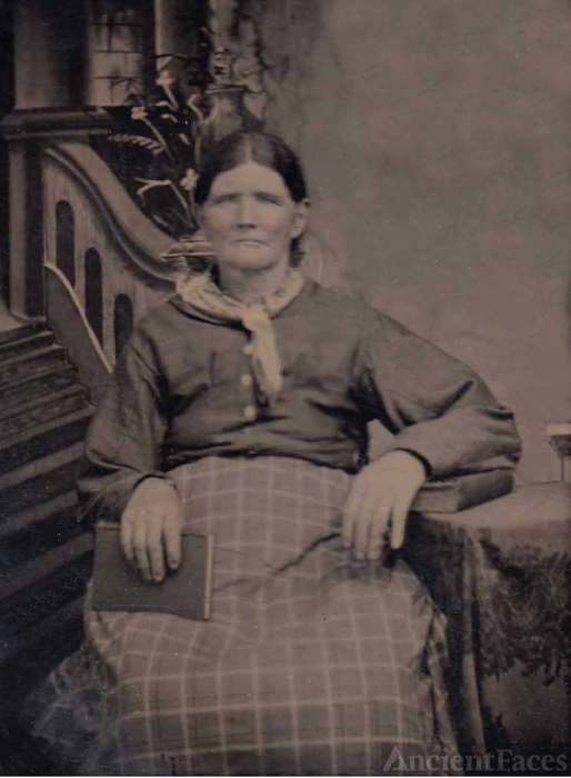 Unknown woman, Tintype 002