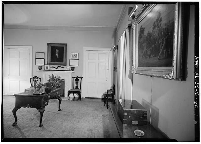34. FIRST FLOOR, SOUTHWEST ROOM, VIEW SOUTH - Decatur...