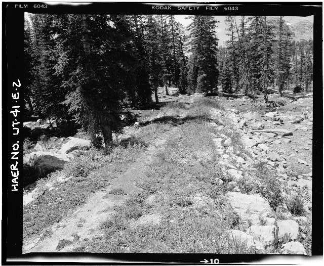 2. VIEW OF DAM CREST, LOOKING SOUTHWEST - High Mountain...