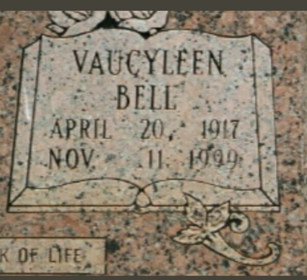 Vaucyleen  Bell Duke Gravesite