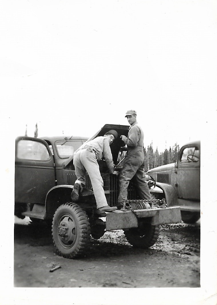 Rush during service WWII