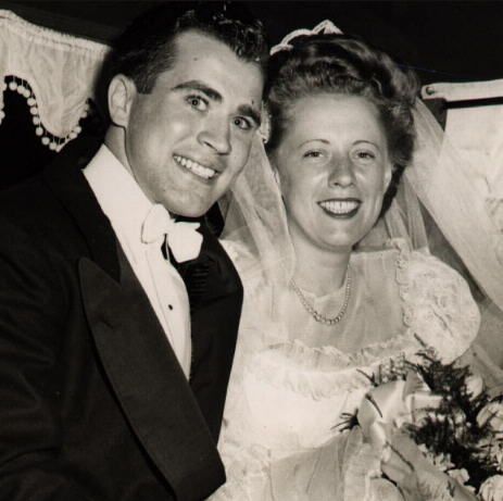 Eddie & Dolores' wedding 1947