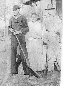 Clara Case and her two youngest sons