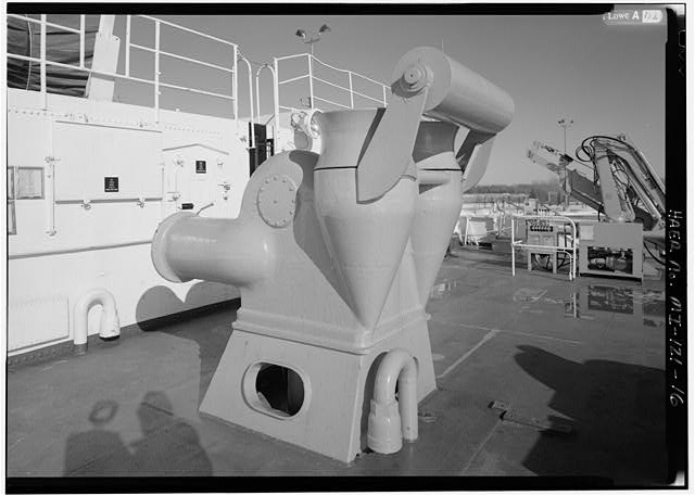 MAIN DECK, TOWING BITT AND FAIRLEAD DETAIL - U.S. Coast...