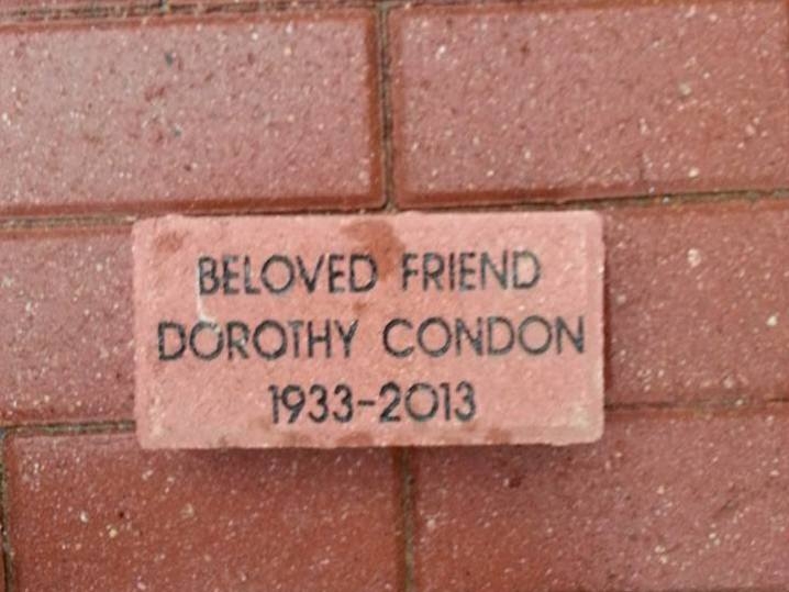 Dorothy Condon Memorial Brick