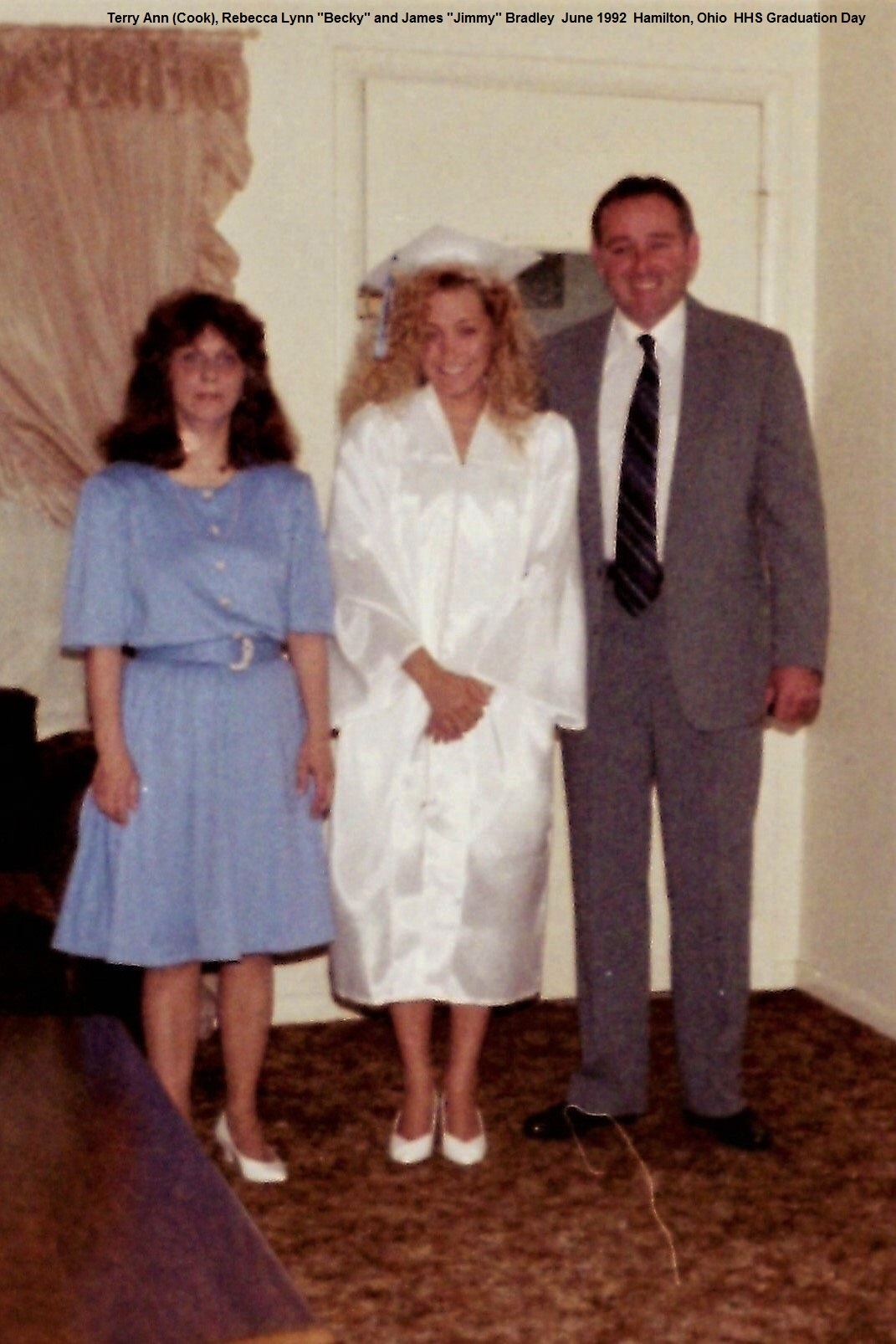 Becky Bradley's Graduation, 1992