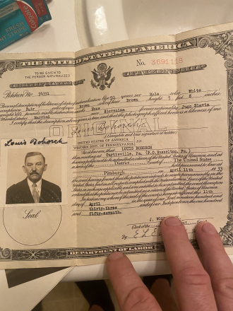Louis birth certificate 