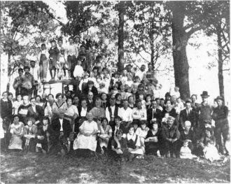 The Presswood family reunion of 1924