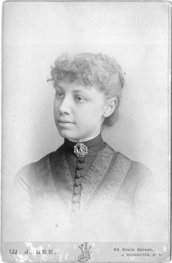 May Bragdon in 1888