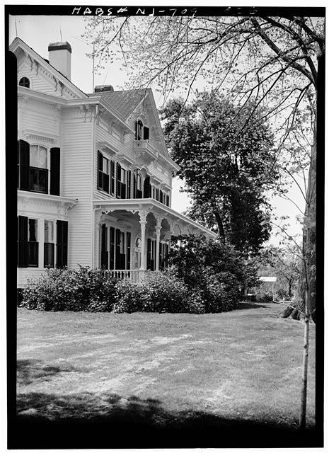 1. May 1960 EAST FRONT AND FRONT ENTRANCE OF BUILDING...