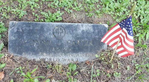 Connie Uless Carter Gravesite