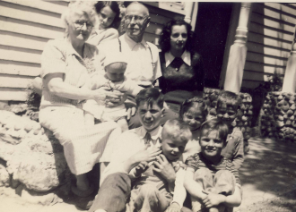 our grand Mother Maria P & Our grand Father John J kilcommons our side the home