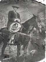 Hyrum Smith Peterson on Horse