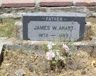 James Wilkerson Ahart Headstone