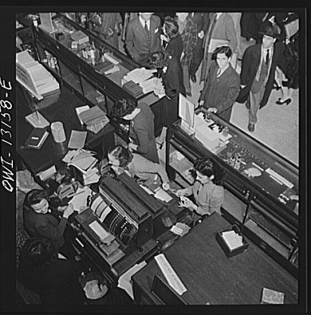 New York, New York. R. H. Macy and Company department...