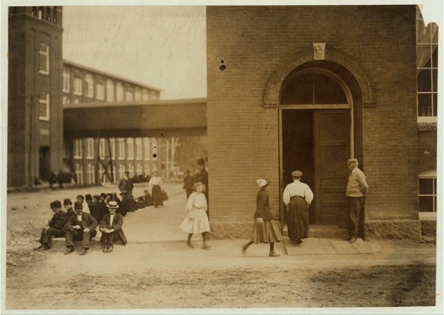 Young workers in Berkshire Mills. Location: Adams,...
