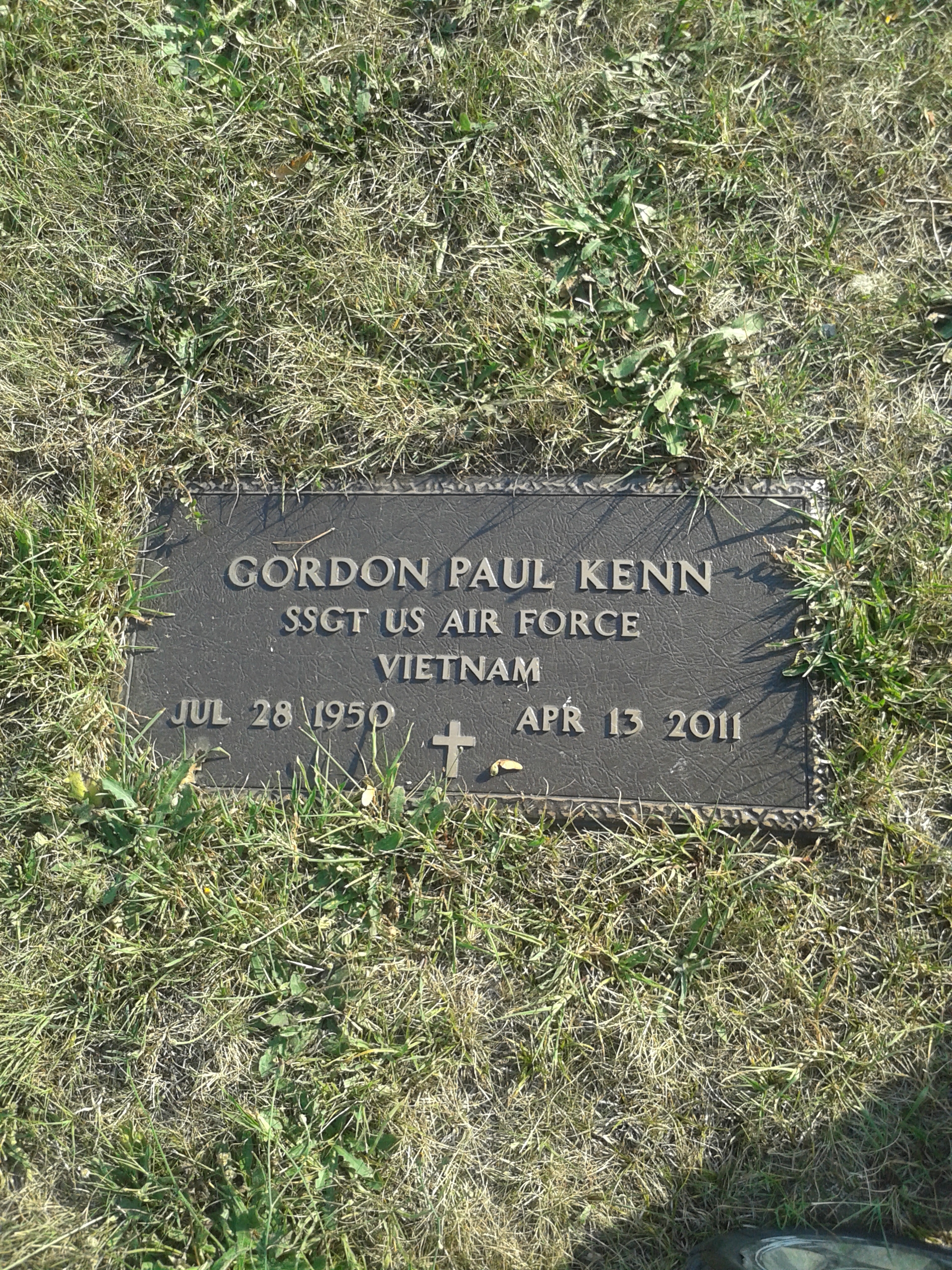 Gordon Paul Kenn gravesite