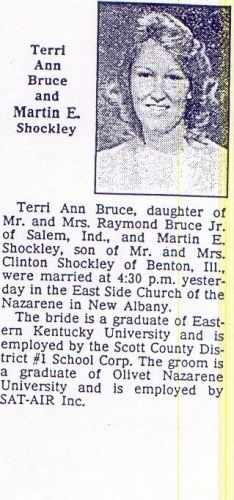 bruce and shockley marriage