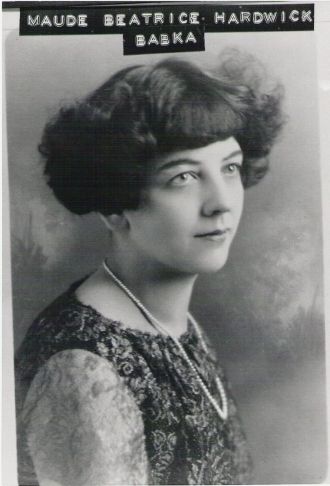 Maude Beatrice Hardwick