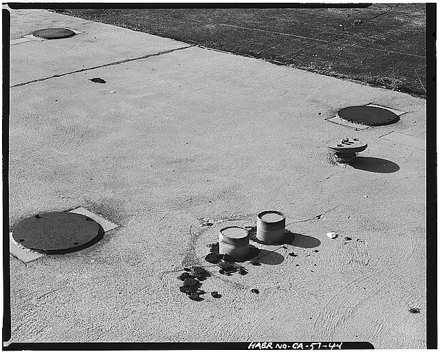 44. DETAIL VIEW OF 'CATFISH' LAUNCH PAD Everett Weinreb,...