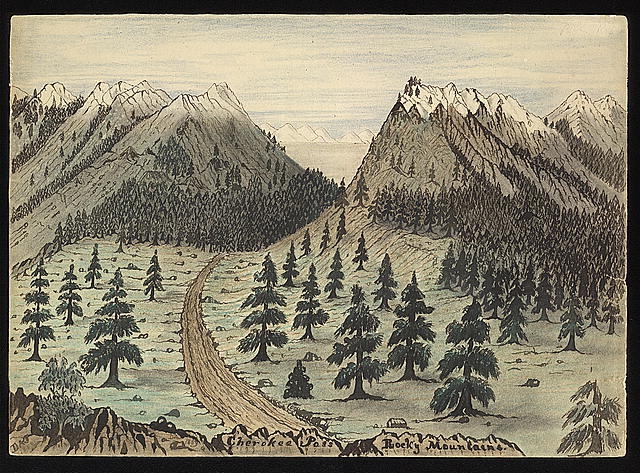 Cherokee Pass, Rocky Mountains