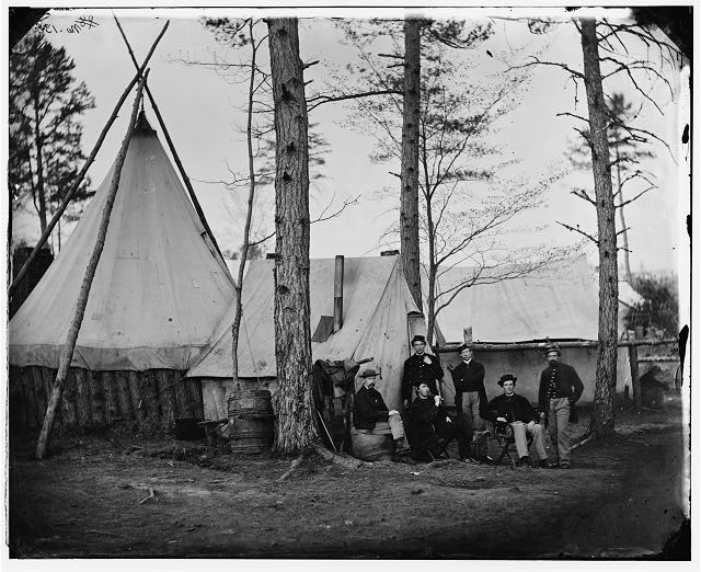 [Brandy Station, Va. Provost marshal clerks at Army of...