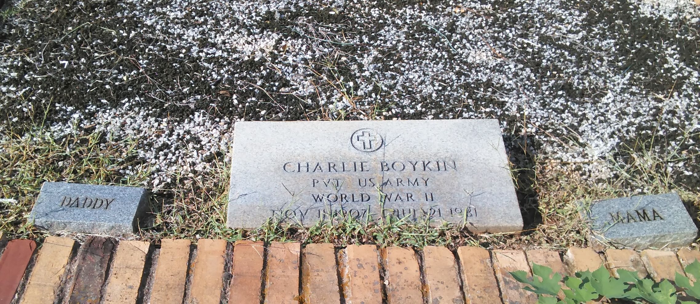 Charlie Boykin gravesite