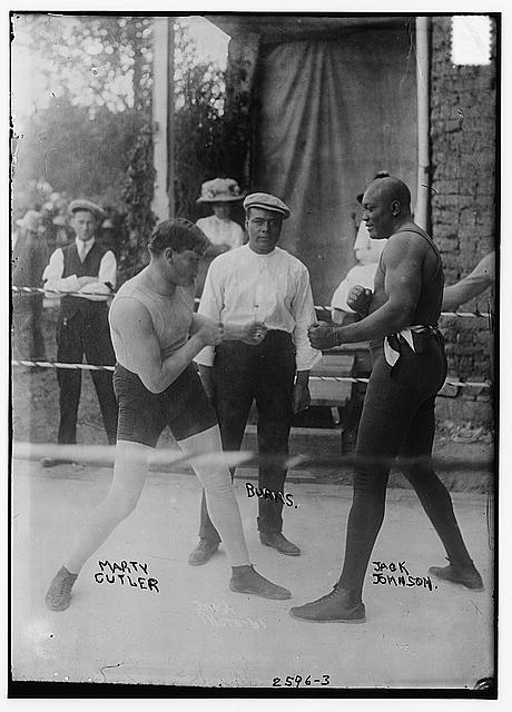 Marty Cutler, Burns, Jack Johnson