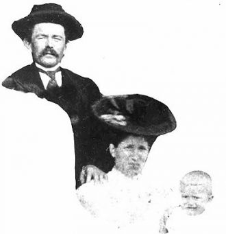 Joseph, Katherine (Bifot), & Peter Broll, 1896