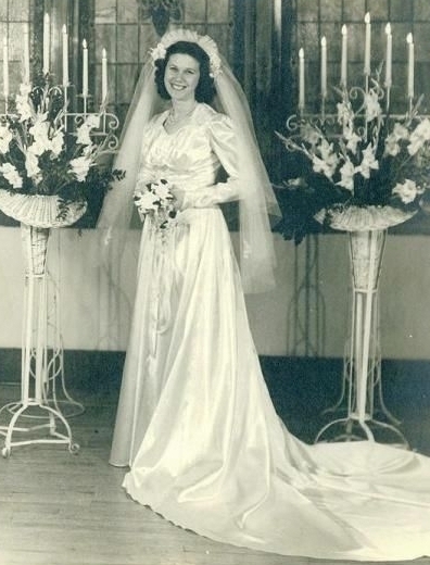 Ruth Sloan Happy Bride