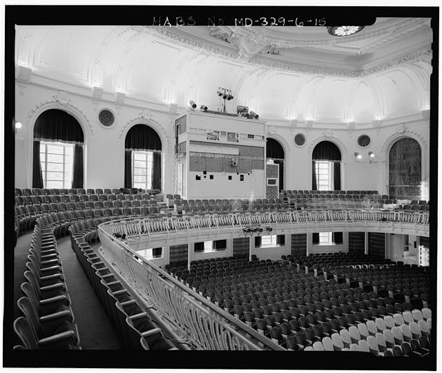 15. AUDITORIUM, LOOKING NORTHWEST - U.S. Naval Academy,...