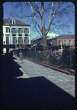 New Orleans views. Pirate's Alley, with St. Anthony's...