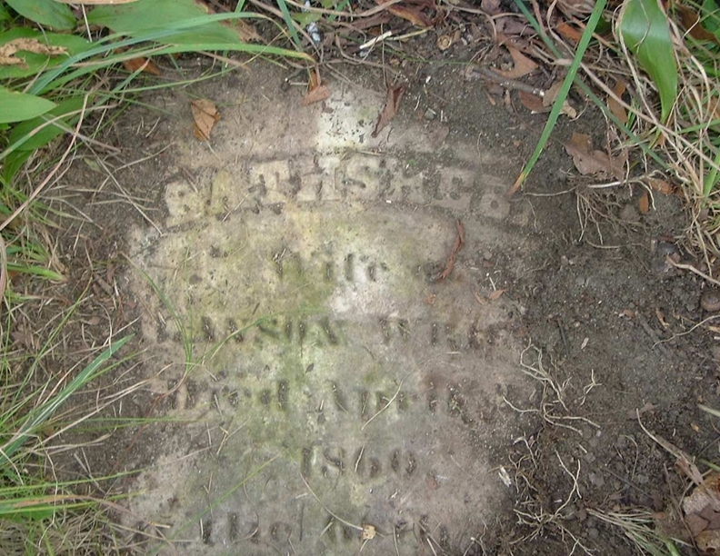Bathsheba Wright Headstone