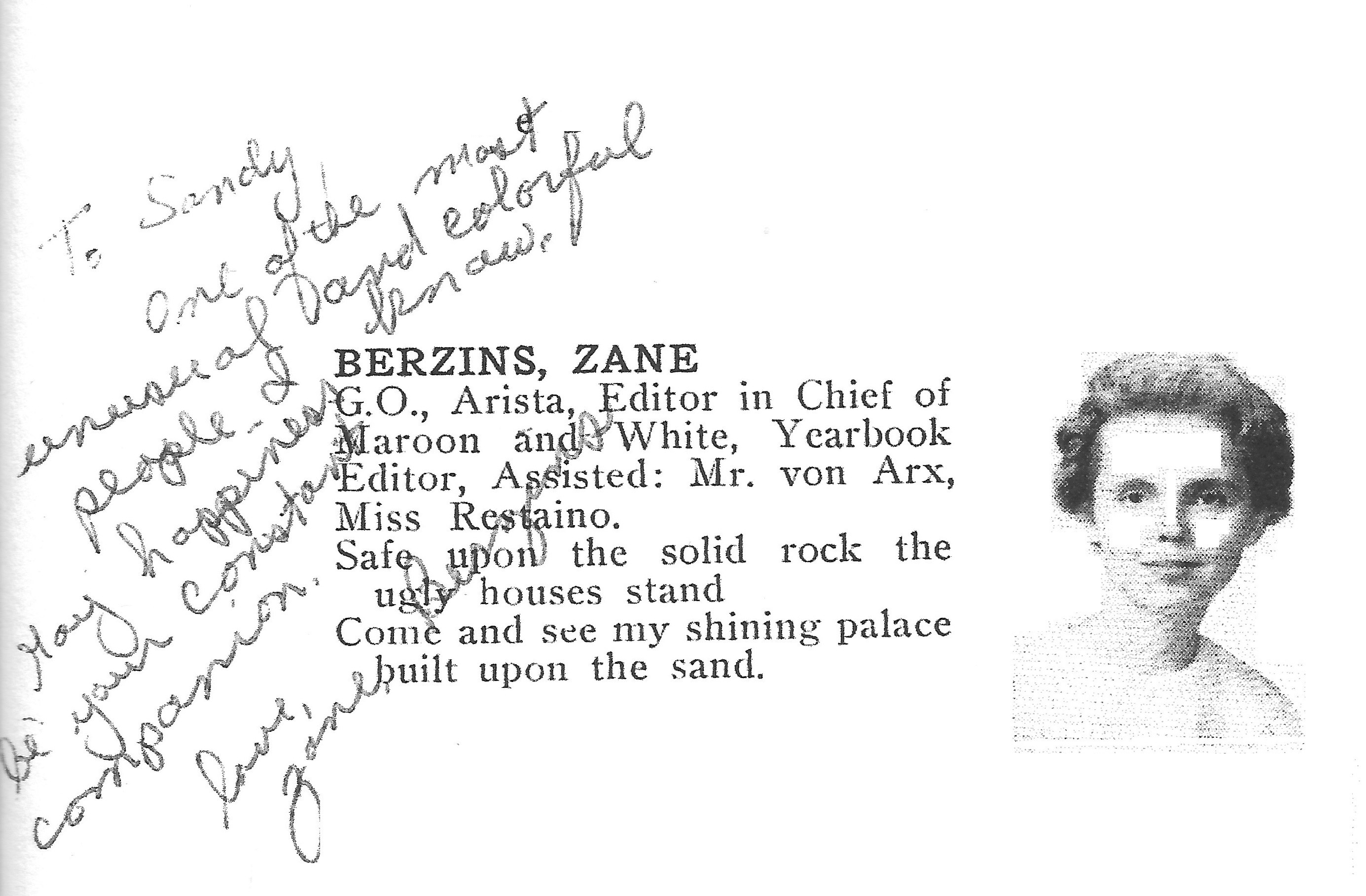 Zane Berzins - The Valedictorian.