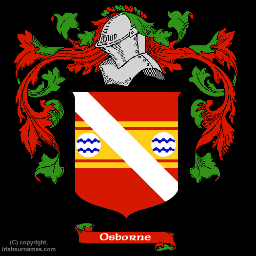 Irish Osborne Coat of Arms