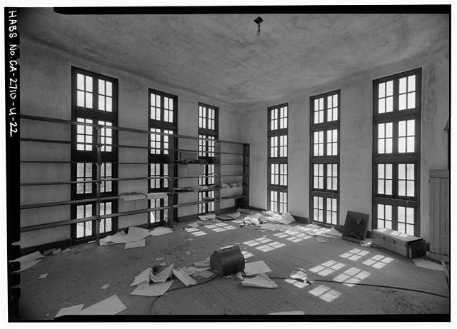 Third floor tower room, looking southwest. - Agnews State...