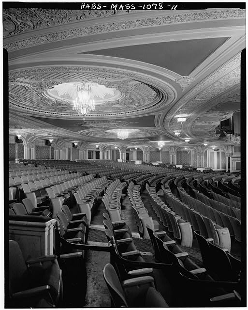 11. AUDITORIUM SECTION UNDERNEATH BALCONY - B. F. Keith...