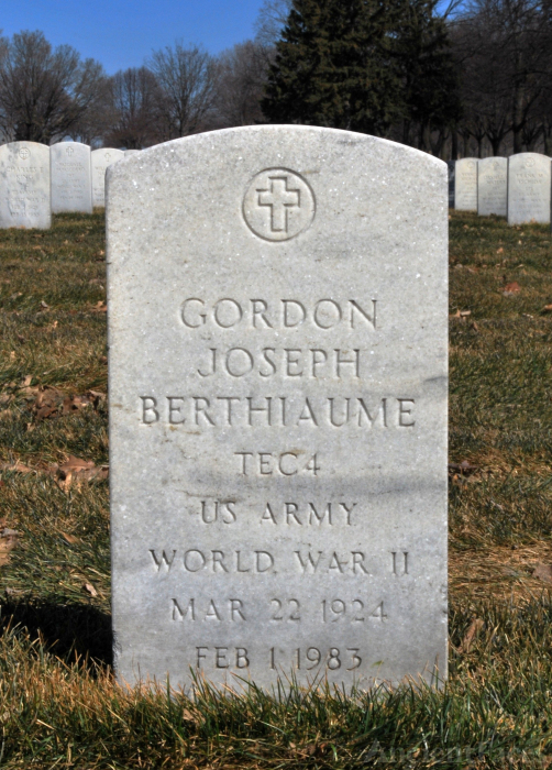 Gordon Joseph Berthiaume Gravesite