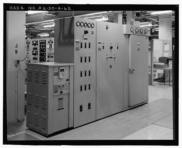 62. View of amplifier-modulator control system with power...