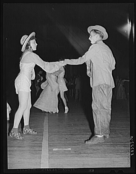 Dancing at a cotton ball. Memphis, Tennessee